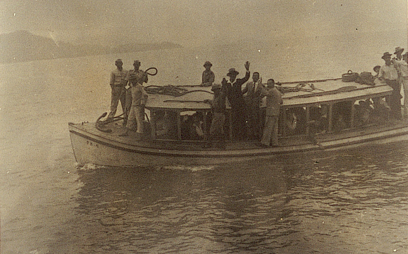 画像『同志釈放の時乗船出港』