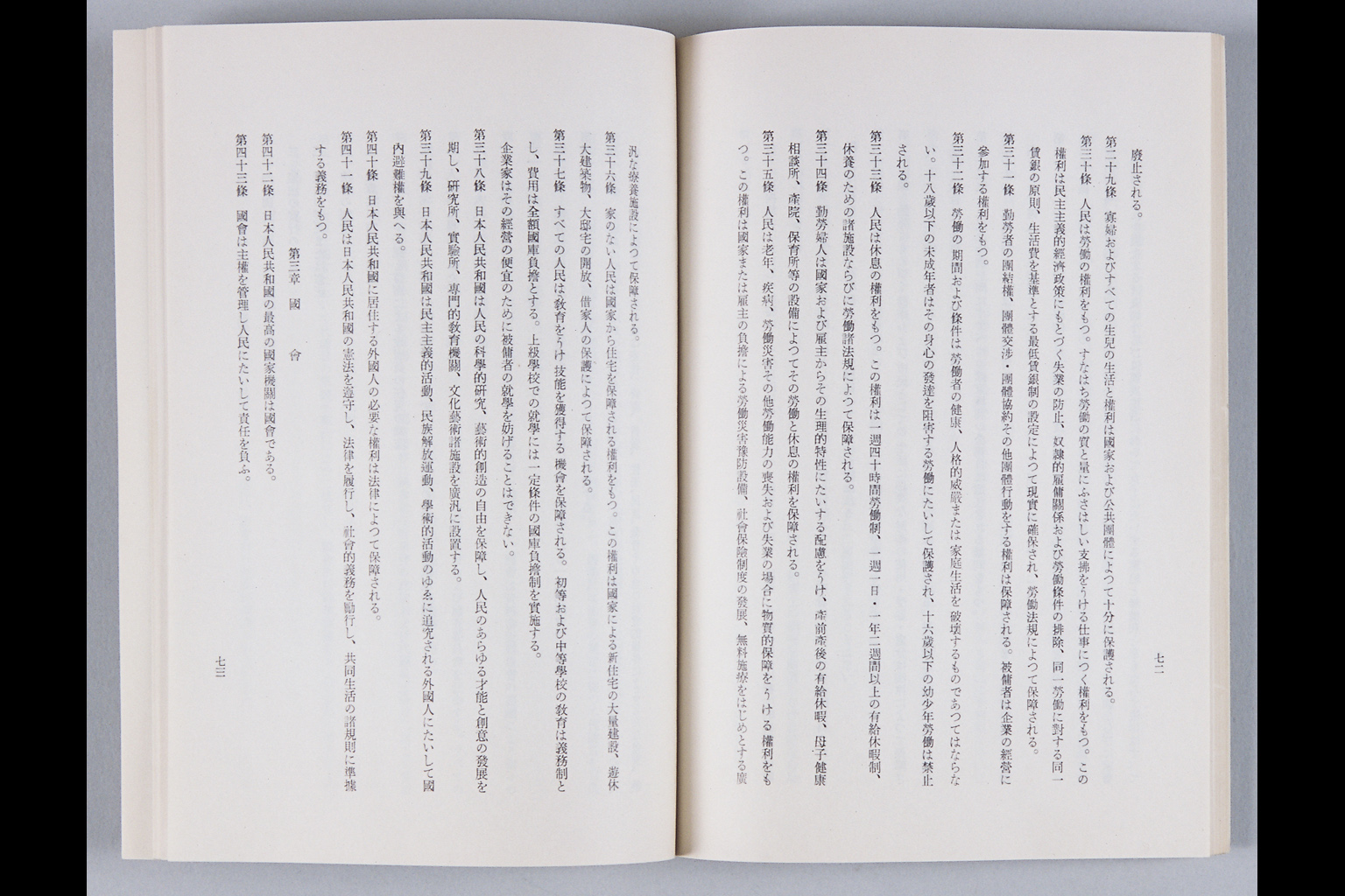 『日本共産黨の日本人民共和國憲法（草案）』(拡大画像)
