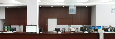 A picture of the Collect and Return Counter