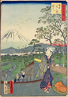 Meguro Gyonin-zaka Fuji