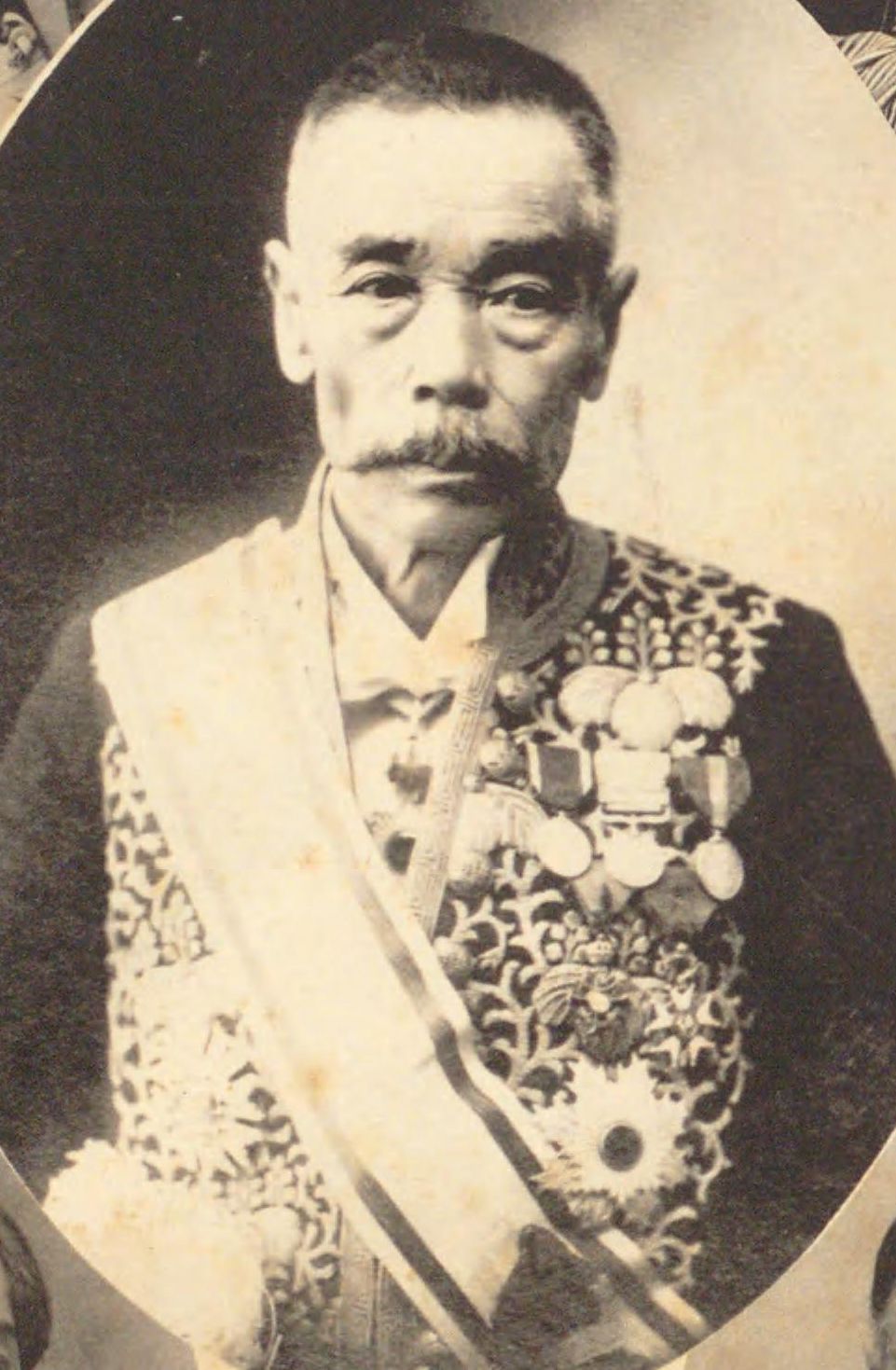 田中芳男の肖像