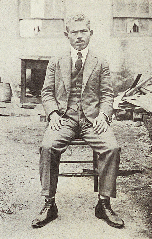 Imagem «Sakuzō “Sack” Miura, presidente do Jornal Nippak, publicado na cidade de São Paulo»