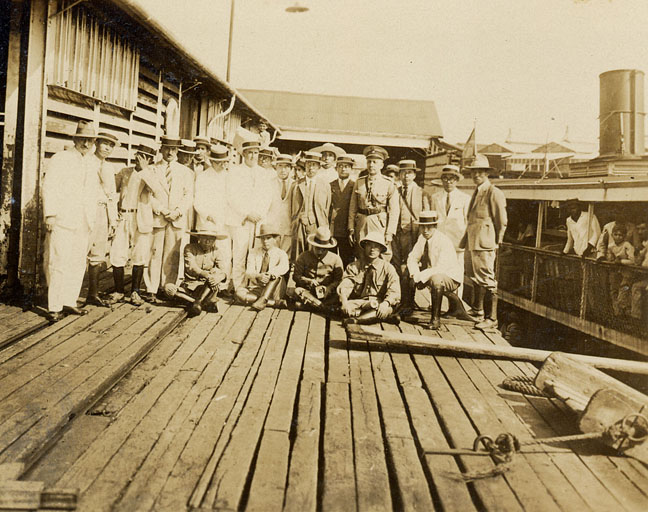 Imagem «Segunda delegação a visitar o porto de Manaus»