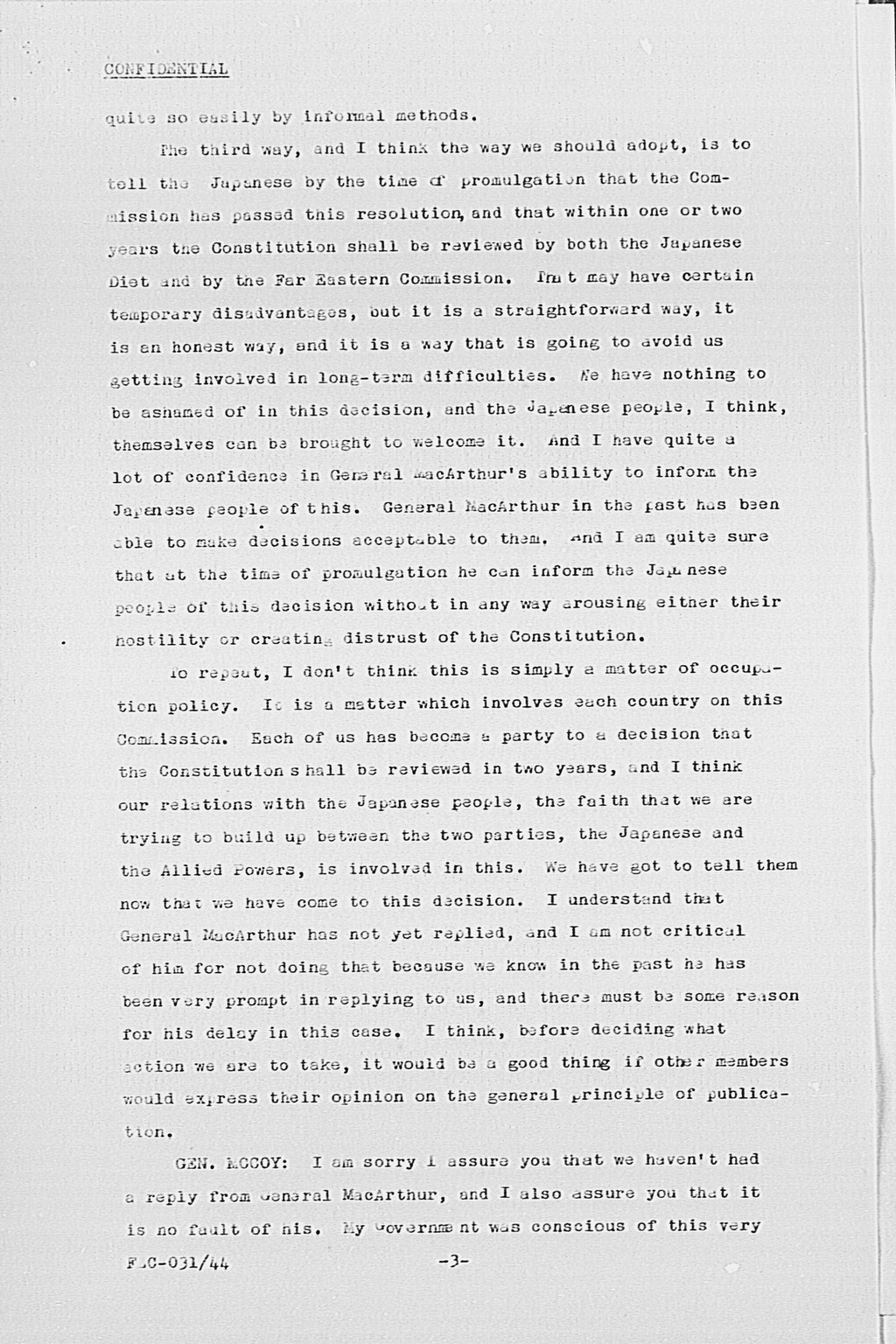 『FEC-031 Japanese Constitution』(拡大画像)