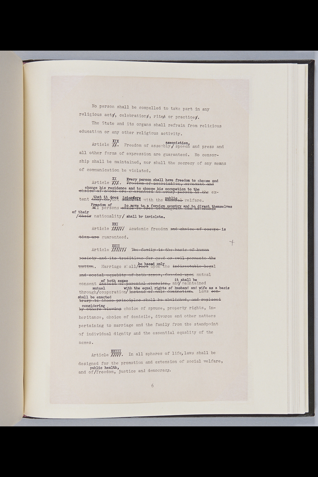 [Alfred Hussey Papers; Constitution File No. 1](Larger image)