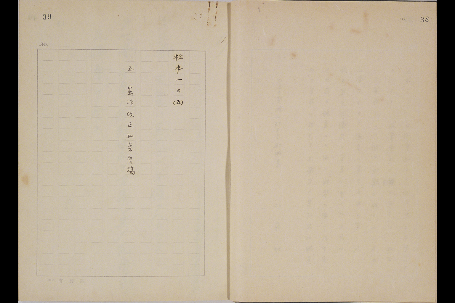 [Kenpo Kaisei Shian Genko](Larger image)