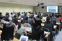 The photo of the audience of the 27th forum on preservation