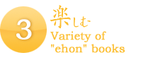 3. Variety of "ehon" books