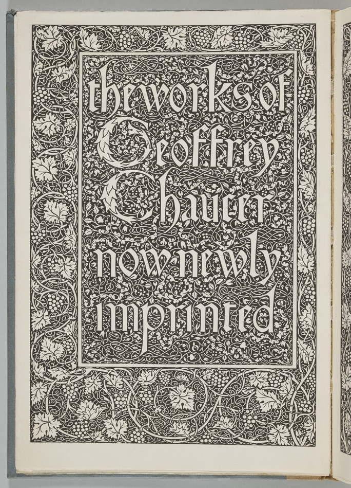 33 The works of Geoffrey Chaucer, now newly imprintedの画像左ページ