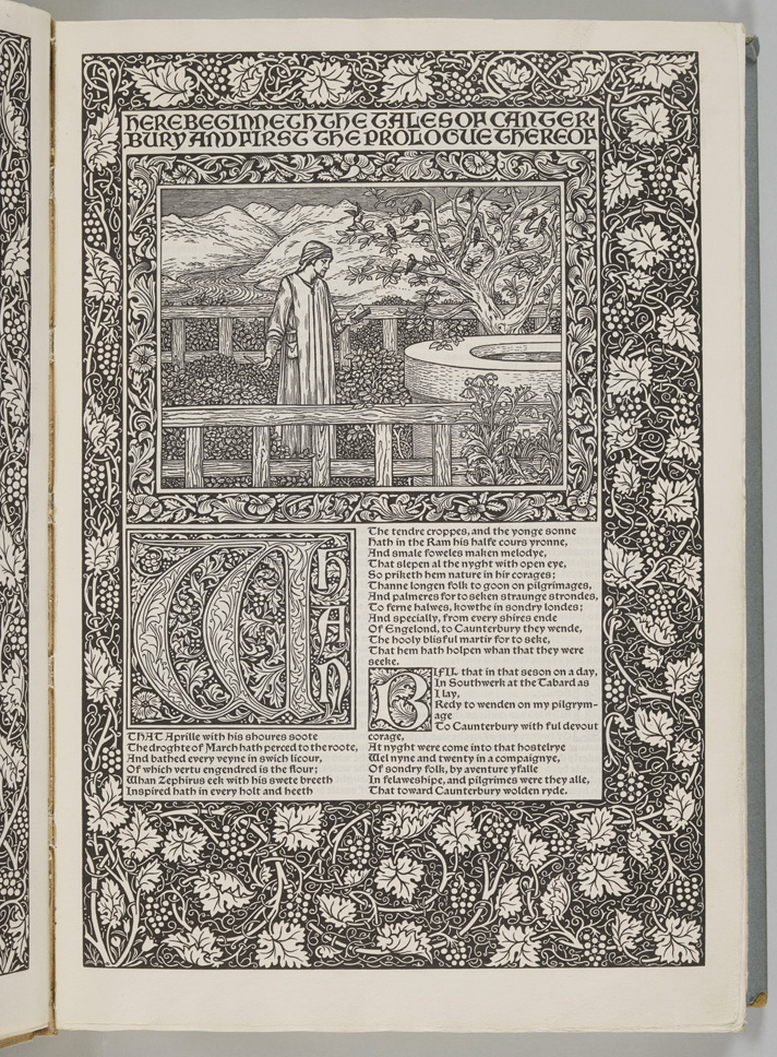 33 The works of Geoffrey Chaucer, now newly imprintedの画像右ページ
