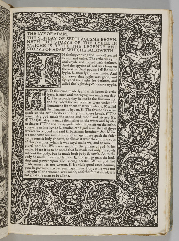 34 The golden legend of Master William Caxton done anew v.1, v.2の画像右ページ