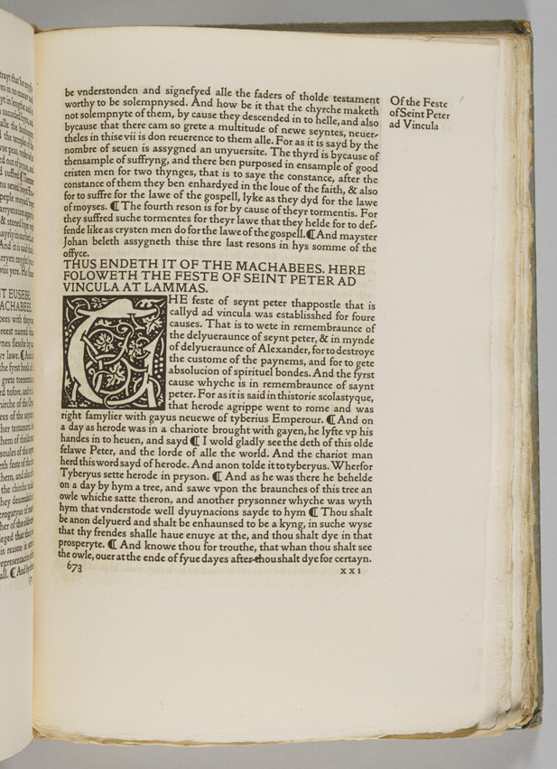 34 The golden legend of Master William Caxton done anew v.1, v.2の画像673ページ