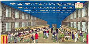 96 上州富岡製糸場之図の画像