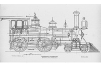 Design Drawing of Baldwin's Steam Locomotive Preview