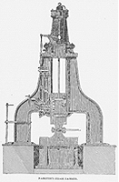 ナスミスが特許を取得した 蒸気ハンマー 標準画像を開く