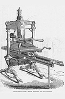 Albion Printing Press Invented by Hopkinson and Cope Preview