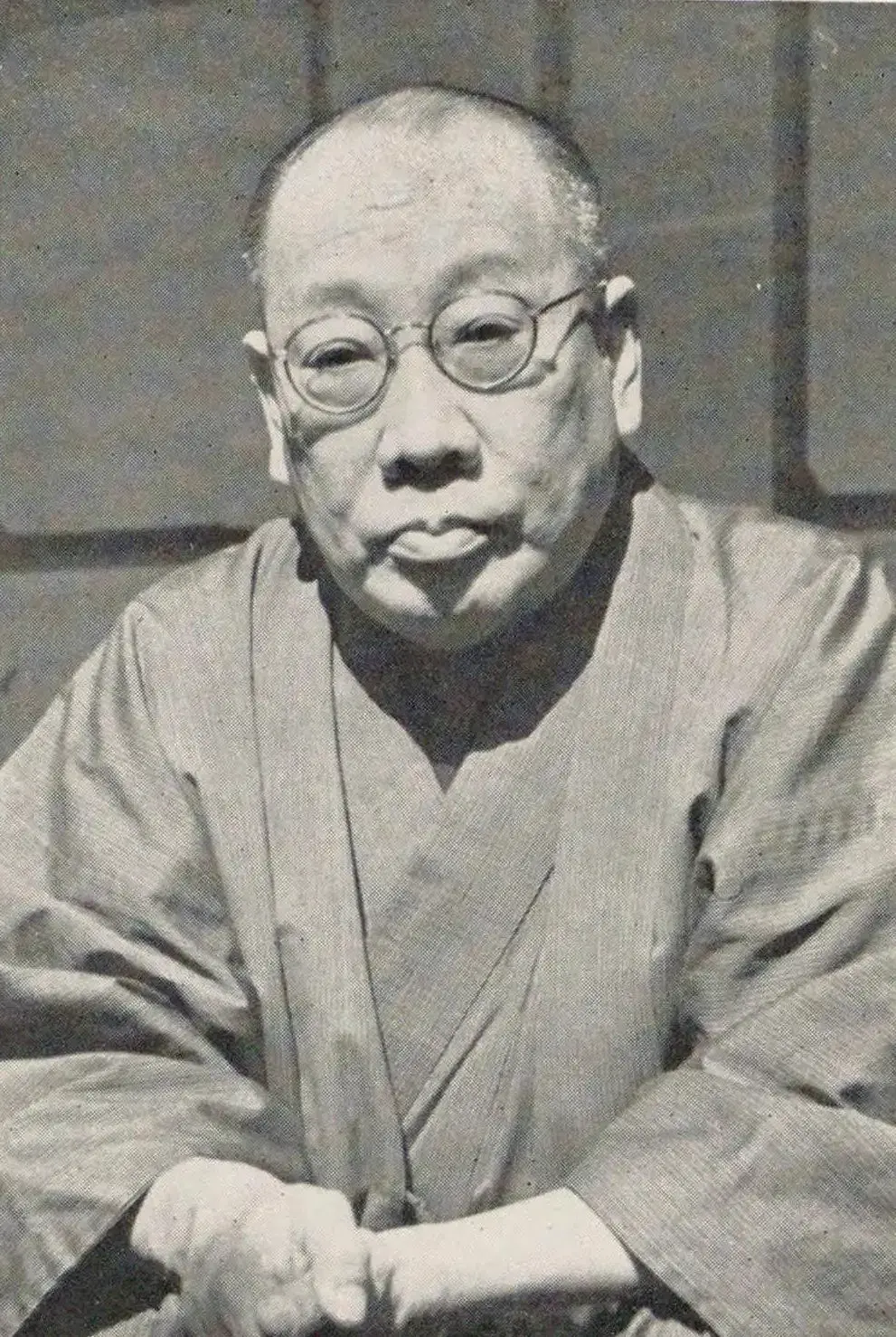 久保田万太郎肖像