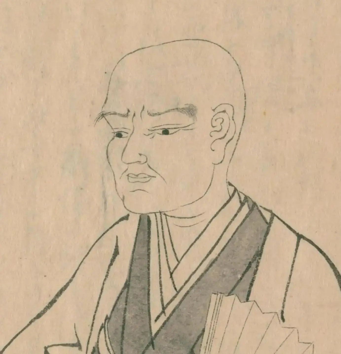 長谷川雪旦肖像