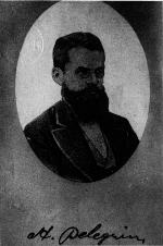 le portrait d'Henri Auguste Pelegrin