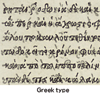 Greek type