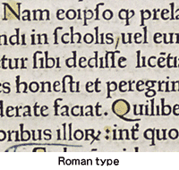Roman type