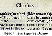 Head title in "Figurae Bibliae"