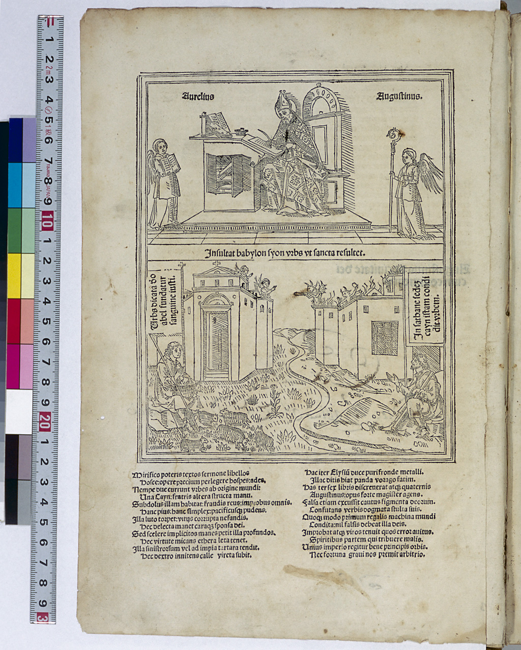 De civitate dei by Aurelius Augustinus - Larger image, (1b ...