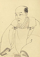 A portrait of RYUTEI Tanehiko