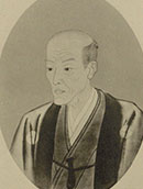 A portrait of IWASAKI Kan’en