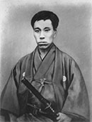 A portrait of TAKASUGI Shinsaku