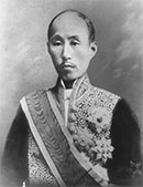 A portrait of SANJO Sanetomi