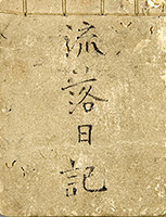 The cover of Ryuraku nikki