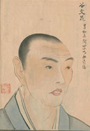 A portrait of TANI Buncho