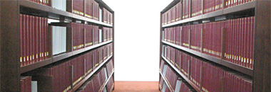 A picture of Open shelves of the reading rooms