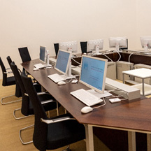 A picture of the large study rooms