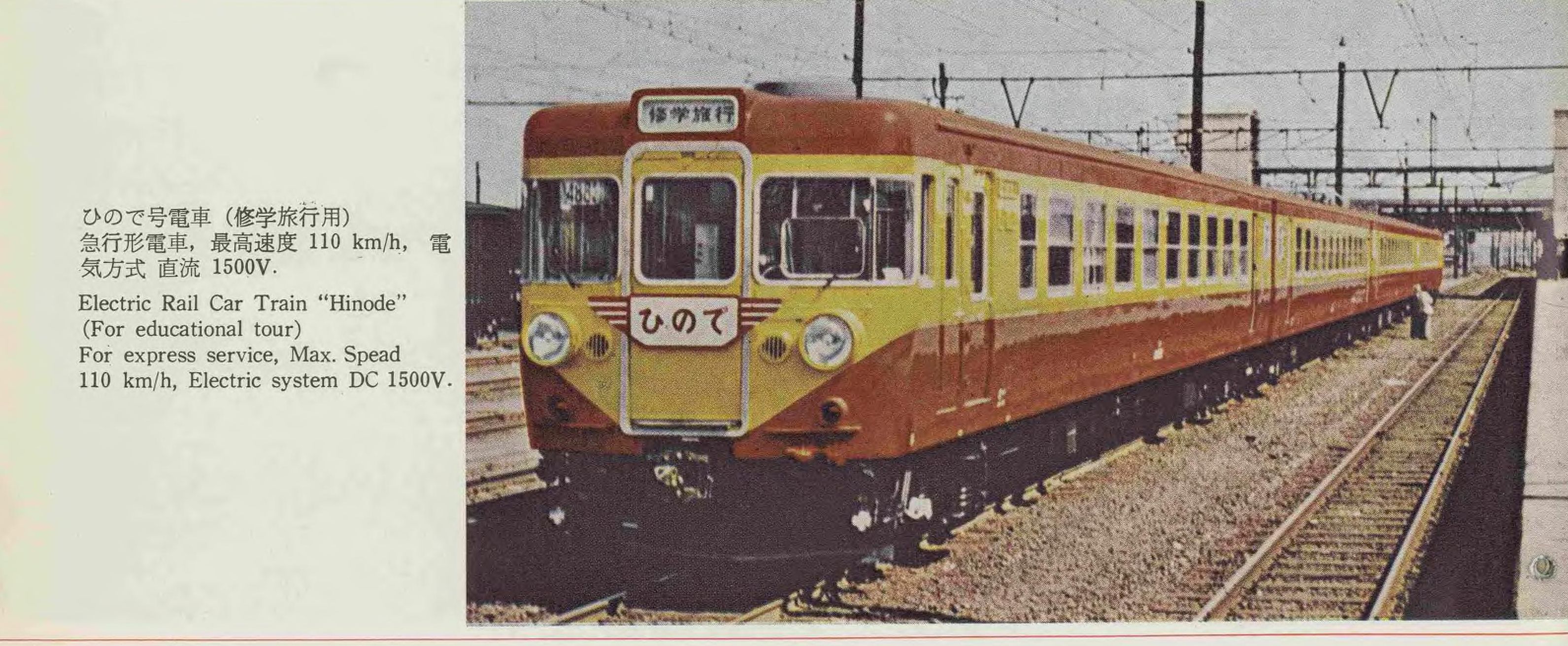 最近の日本の鉄道車両