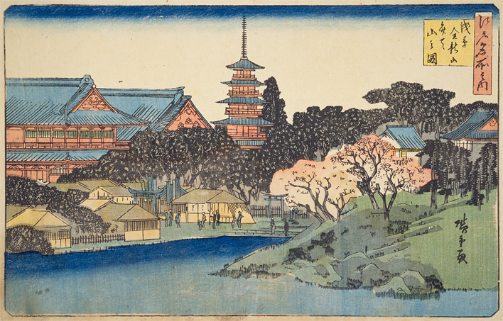 浅草金竜山弁天山之図 | 錦絵でたのしむ江戸の名所
