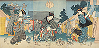 Edo meisho no uchi Asakusa Kinryuzan