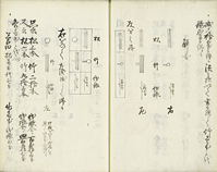 Example of an elementary textbook in the Seki school Hotei ryoshiki