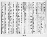 Beginning Section of 'V1: Fangtian (Rectangular fields)' in Jiuzhang suanshu From Siku quanshu
