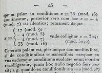 Part of Simultaneous Linear Congruence Equation