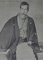 MUTSU in his later years (at his villa in Oiso) From "Mutsu Munemitsu" [portrait]