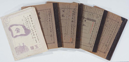 KURATOMI Yuzaburo' diary 1926(Taisho 15) Papers of KURATOMO Yuzaburo #8-9, 10, 11, 12, 13 [Historical materials image]