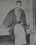 MUTSU in his later years (at his villa in Oiso) From (Mutsu Munemitsu)