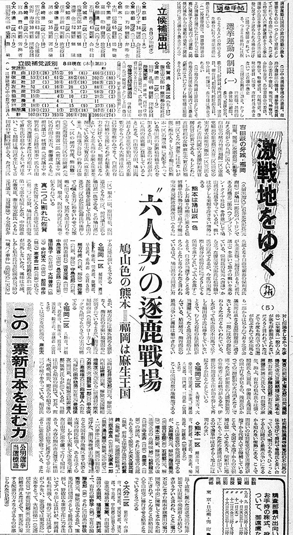読売新聞第27210号より激戦地をゆく（九州）の記事画像