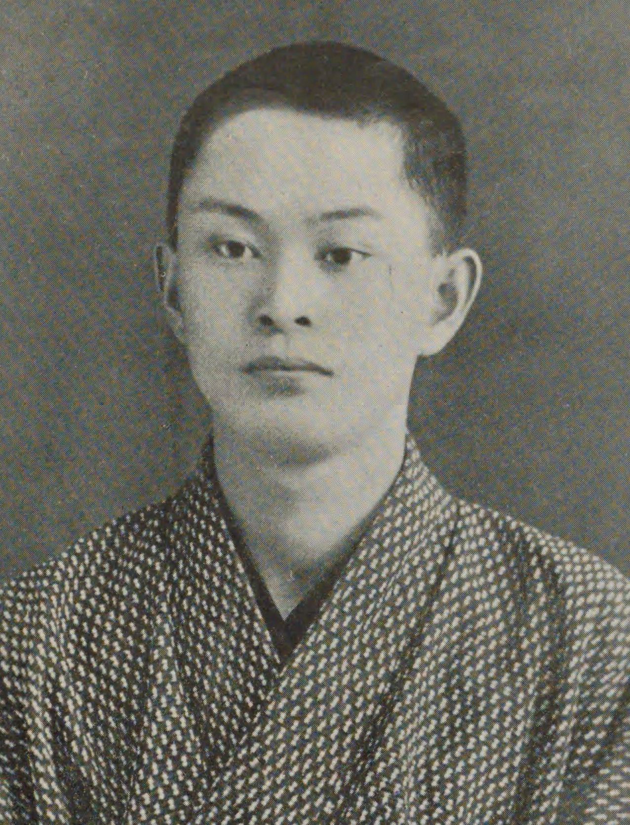 Portrait of KAWABATA Yasunari2